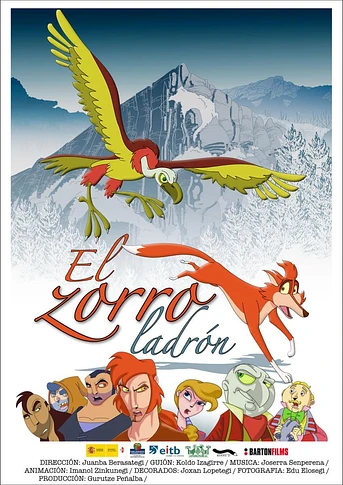 Poster de El Zorro Ladrón