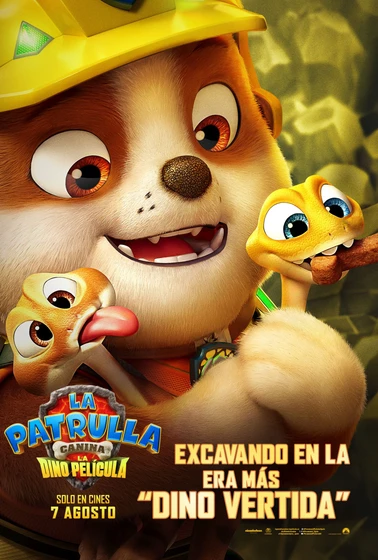 Imagen de la-patrulla-canina-la-dino-pelicula (Cartel personajes español)