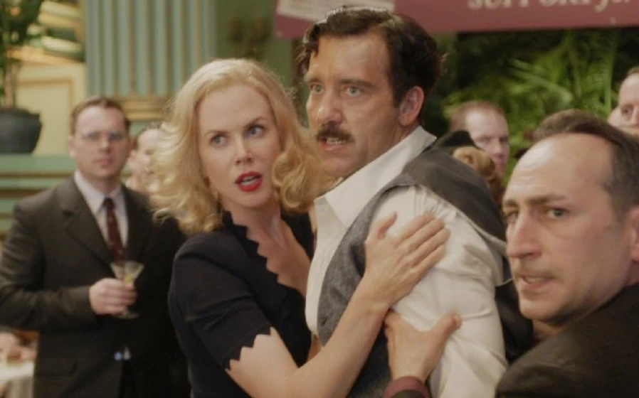 Clive Owen y Nicole Kidman en hemingway-gellhorn