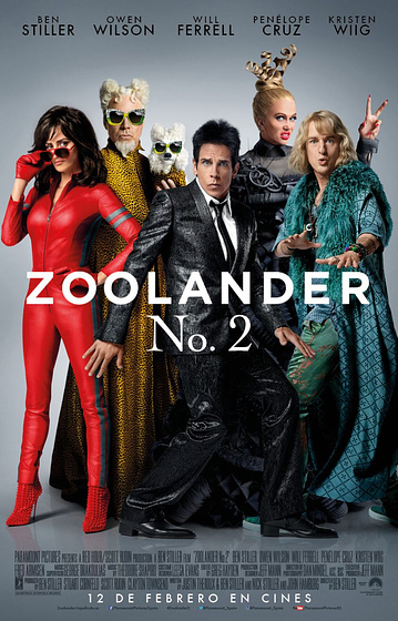 Imagen de Zoolander 2 (Cartel final español)