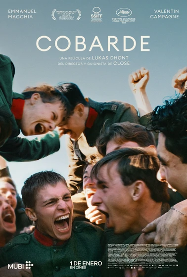 Imagen de cobarde (Cartel español)