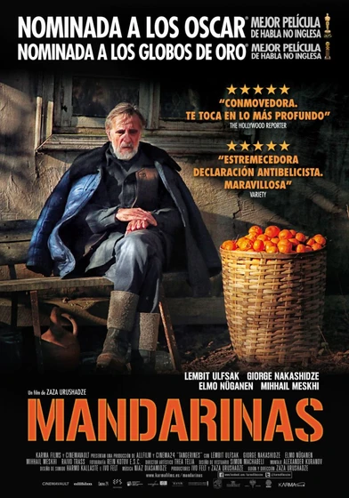 Imagen de mandarinas (Cartel español)