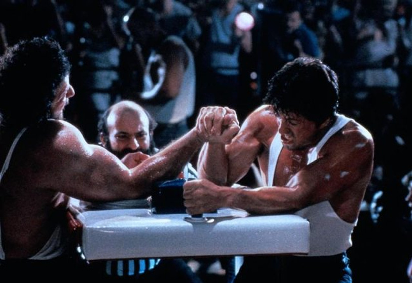 Sylvester Stallone en Yo, el halcón