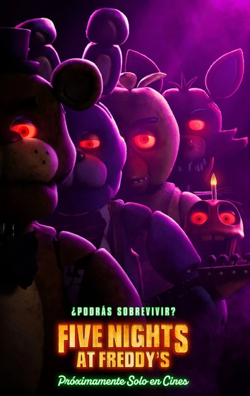 Imagen de five-nights-at-freddy-s (Cartel teaser español)