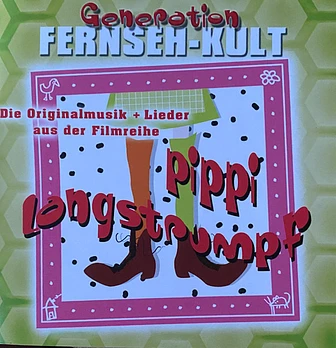 Carátula de la banda de sonido de Pippi Calzaslargas