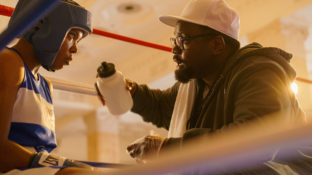 Brian Tyree Henry y Ryan Destiny en The Fire Inside