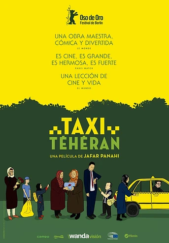 Poster de Taxi Téhéran