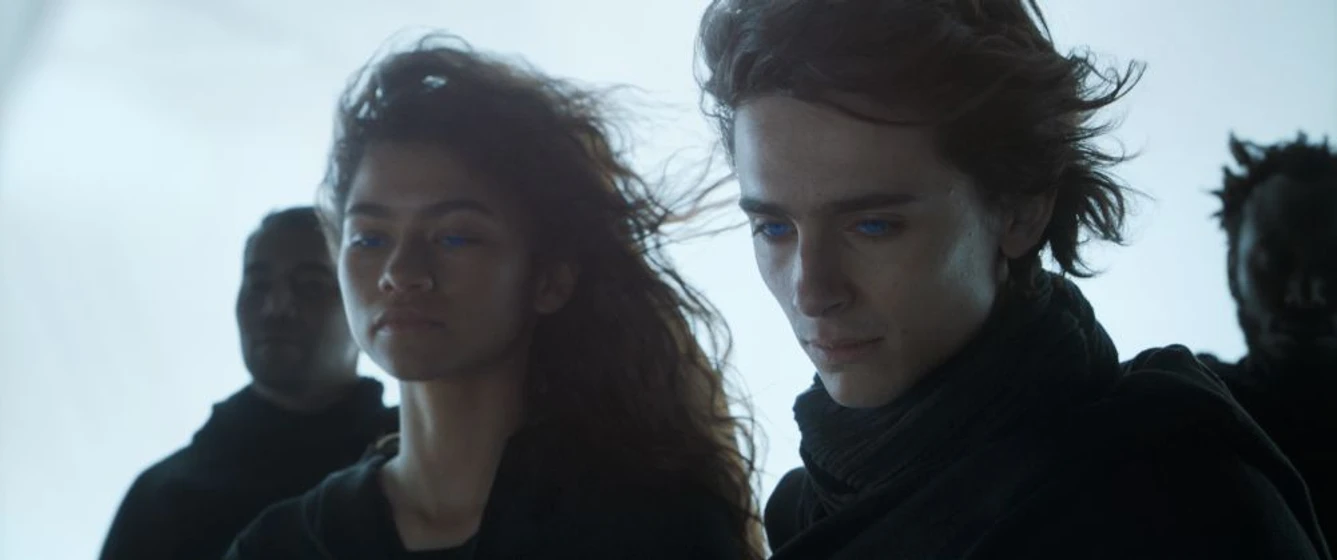 Timothée Chalamet y Zendaya en dune-2021