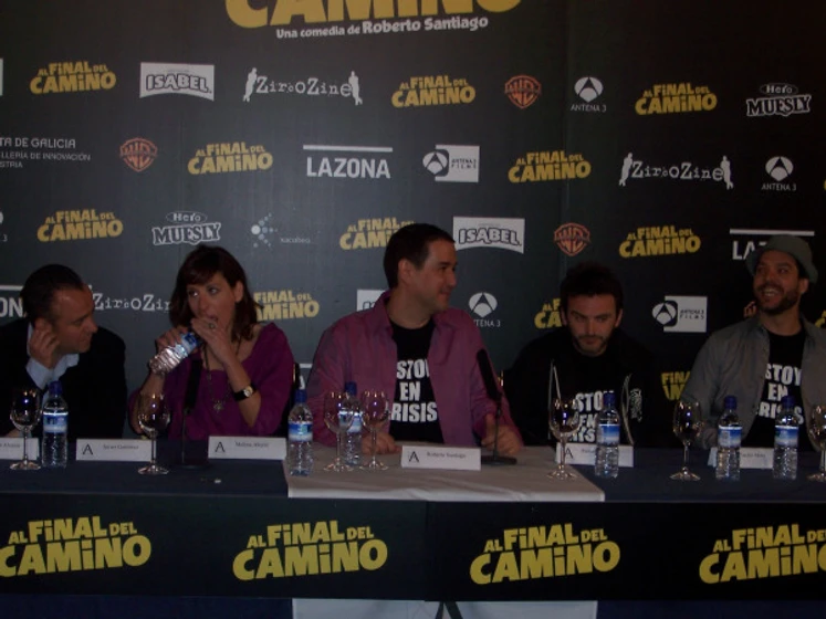Malena Alterio, Fernando Tejero, Roberto Santiago, Javier Gutiérrez y Javier Mora en al-final-del-camino