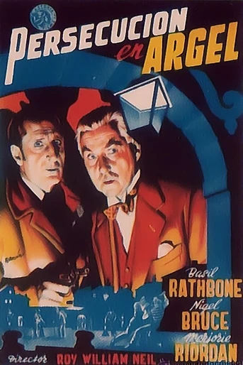 Poster de Persecución en Argel
