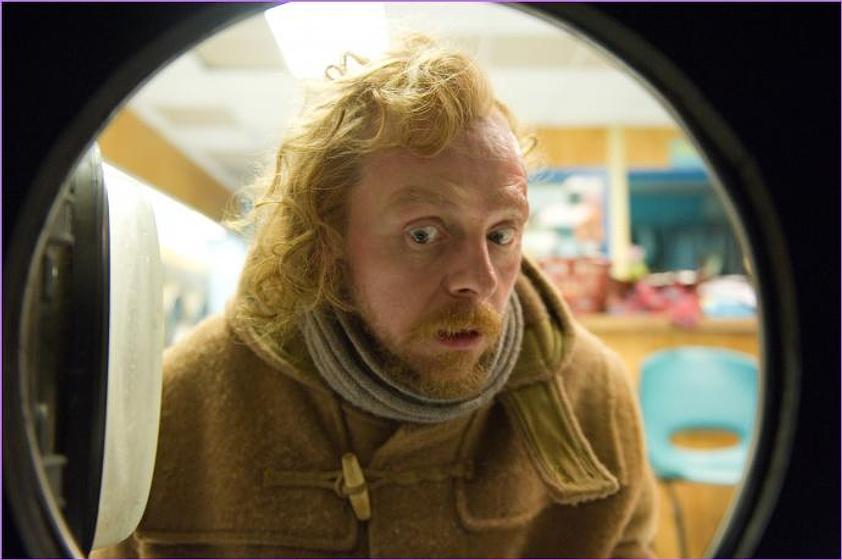 Simon Pegg en A Fantastic Fear of Everything