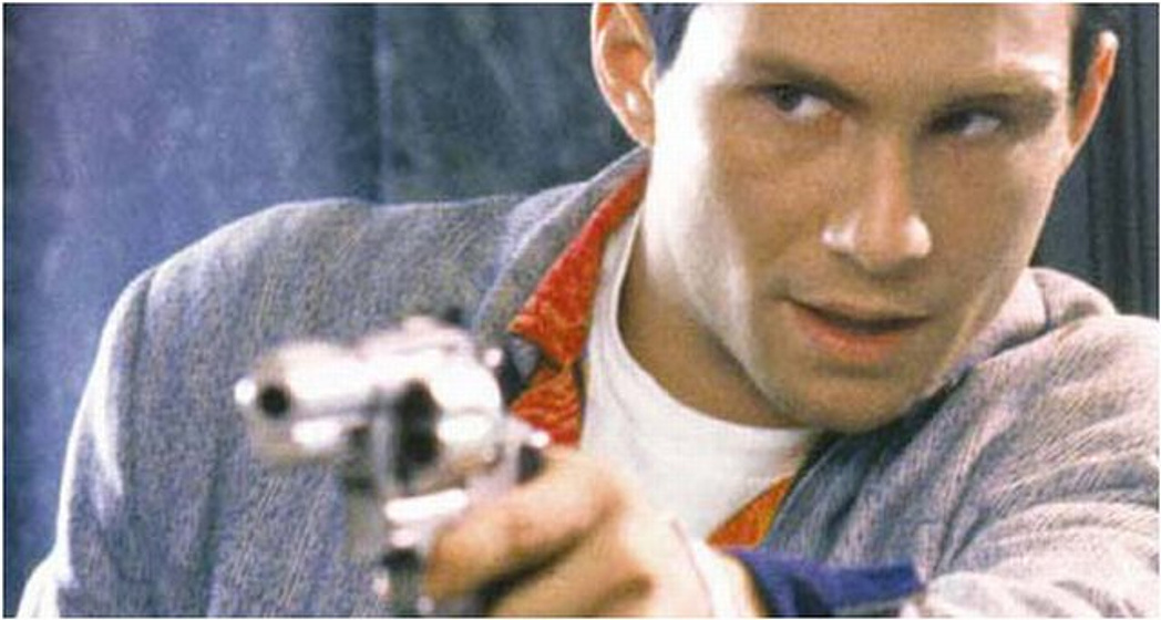 Christian Slater en Amor a Quemarropa