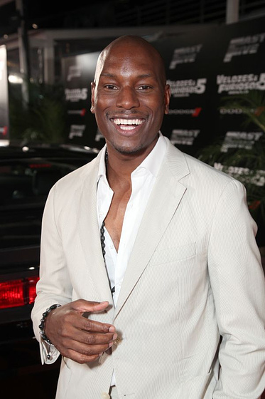 Tyrese Gibson en Fast and Furious 5 (Premiere en Rio de Janeiro. Abril 2011)