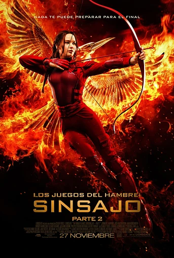 Poster de Los Juegos del Hambre: Sinsajo. Parte 2