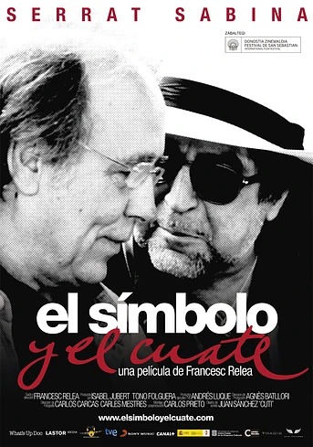 Poster de Serrat y Sabina: El símbolo y el cuate