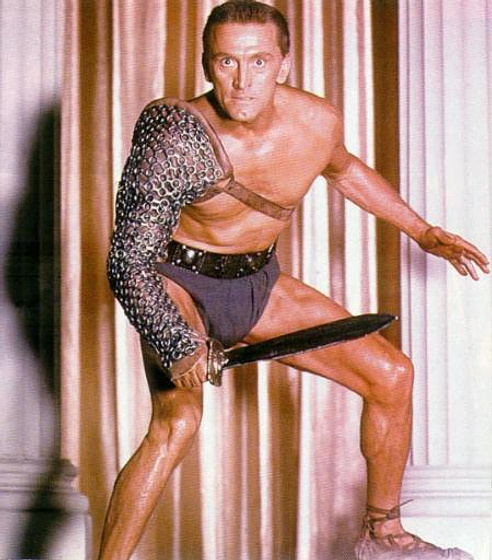 Kirk Douglas en Espartaco