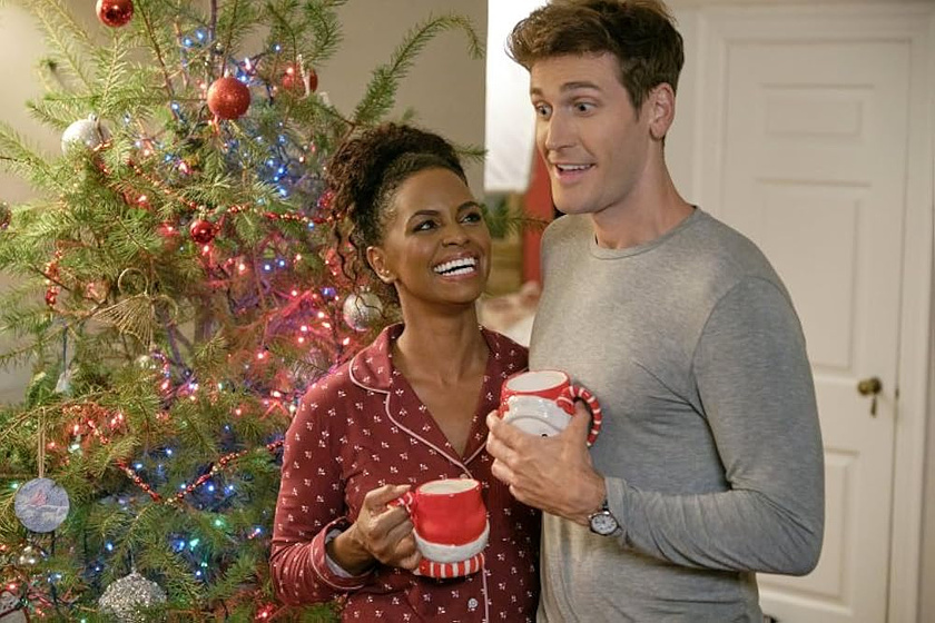 Krystal Joy Brown y Bradley Rose en Una Navidad Real