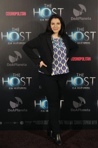 Stephenie Meyer en the-host-la-huesped (Photocall en Madrid. Febero 2013)