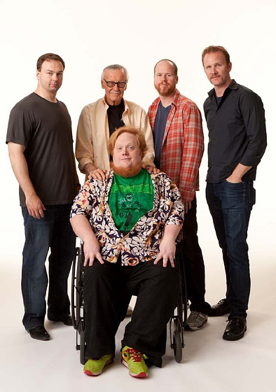 Joss Whedon, Stan Lee, Morgan Spurlock y Harry Jay Knowles en Comic-Con Episode IV: A Fan's Hope
