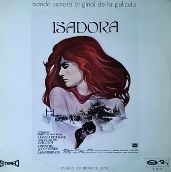 Carátula de la banda de sonido de Isadora