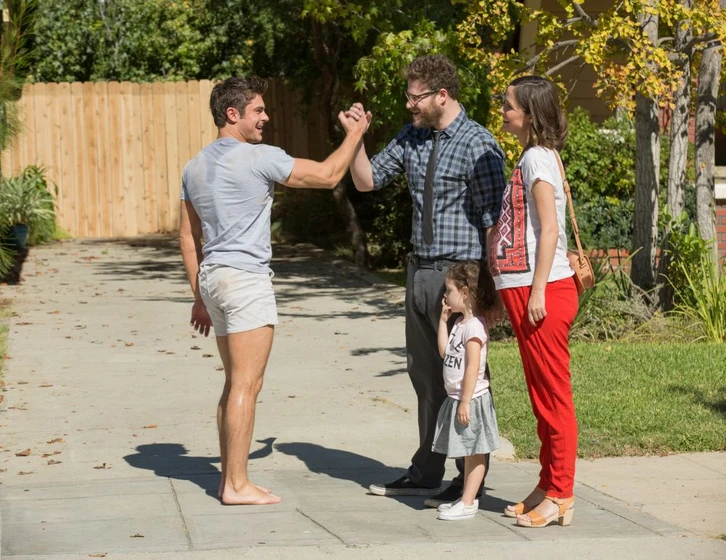 Rose Byrne, Seth Rogen y Zac Efron en malditos-vecinos-2