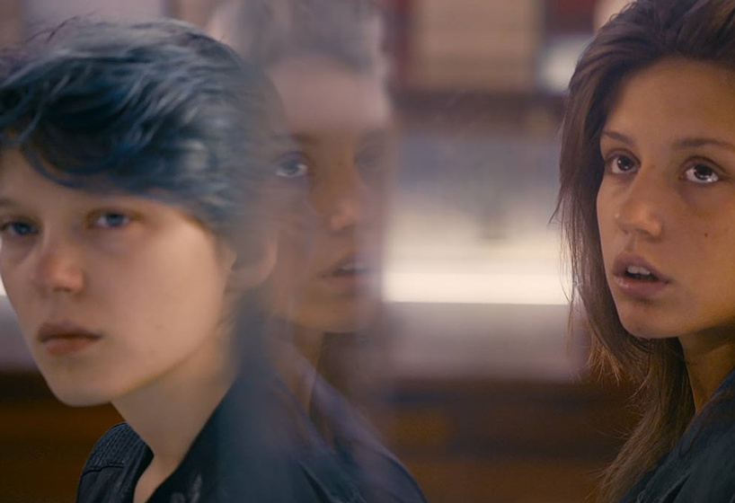 Léa Seydoux y Adèle Exarchopoulos en La Vida de Adèle