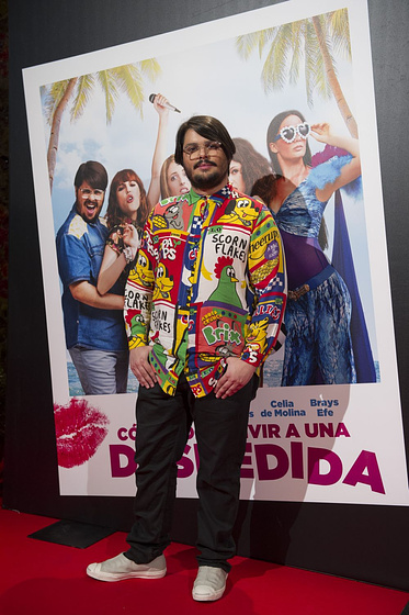 Brays Efe en Cómo sobrevivir a una Despedida (Premiere en Madrid. Abril 2015)