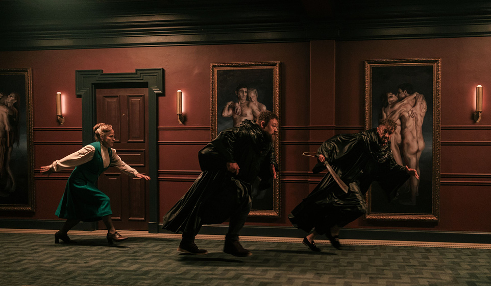 Patricia Arquette y Tom Felton en Te Van a Matar