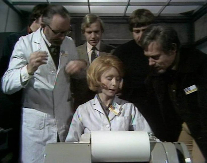 Michael Bryant, Jane Asher y Michael Bates en The Stone Tape