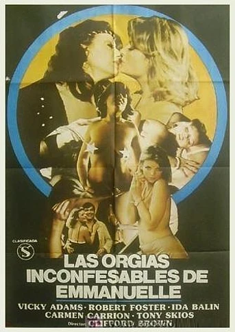 Poster de Las Orgías Inconfesables de Emmanuelle
