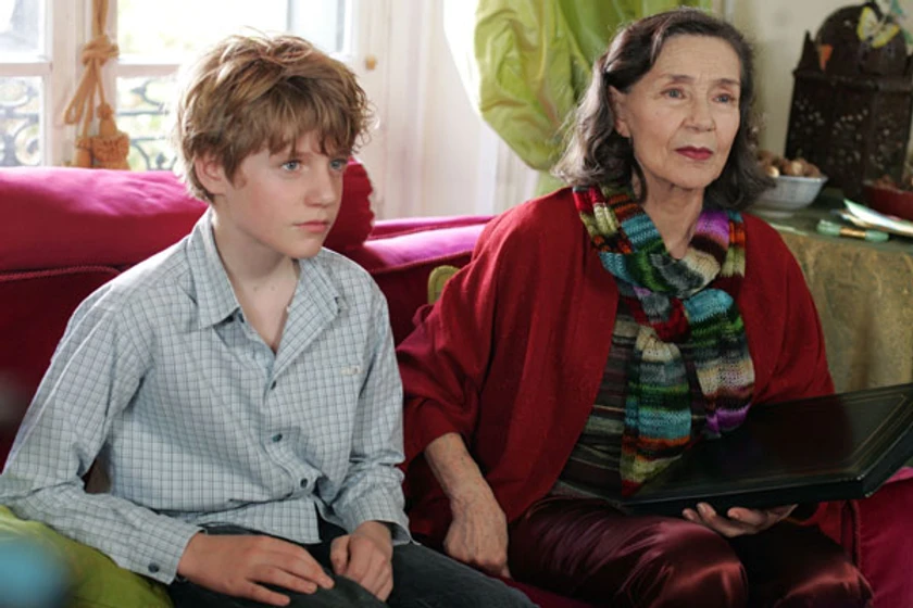 Emmanuelle Riva y Victor Sévaux en mi-hijo