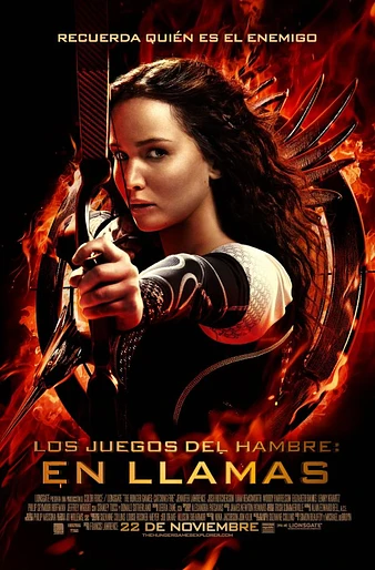 Poster de Los Juegos del Hambre. En Llamas