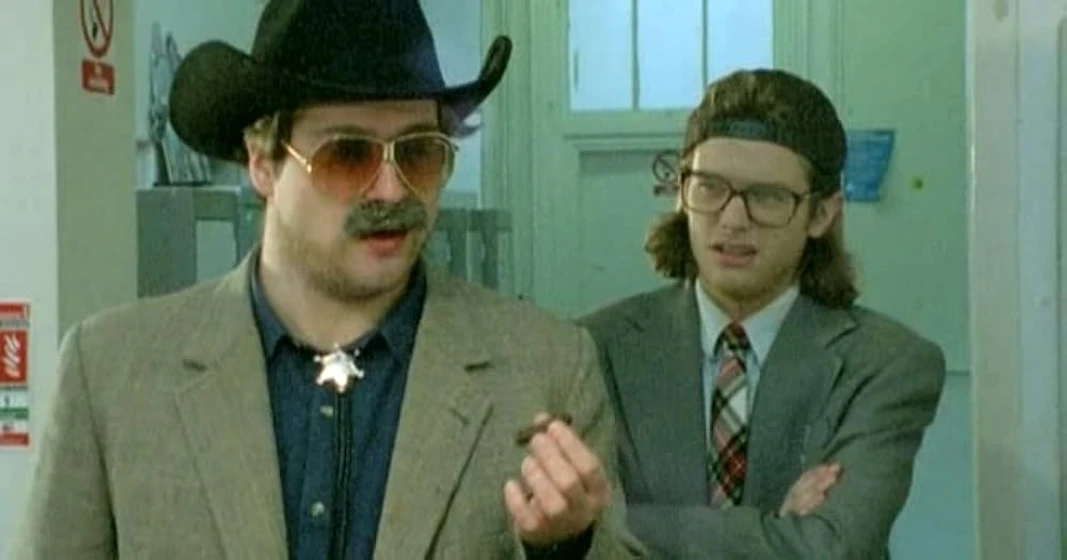 Dan Palmer y Yazz Fetto en freak-out-2004