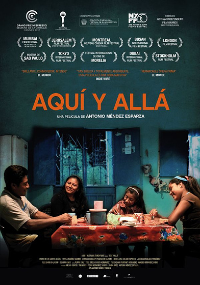 Imagen de Aquí y allá (Cartel)