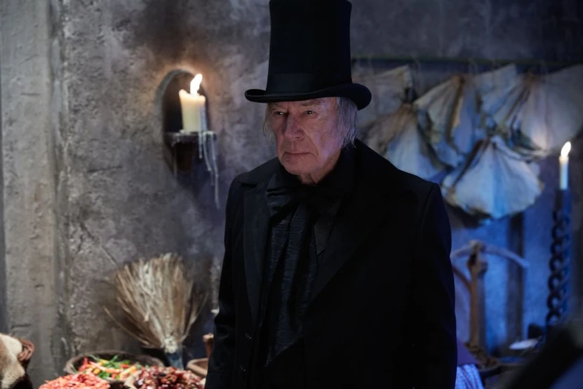 Christopher Plummer en el-hombre-que-invento-la-navidad