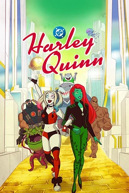 poster for the season 1 of Harley Quinn