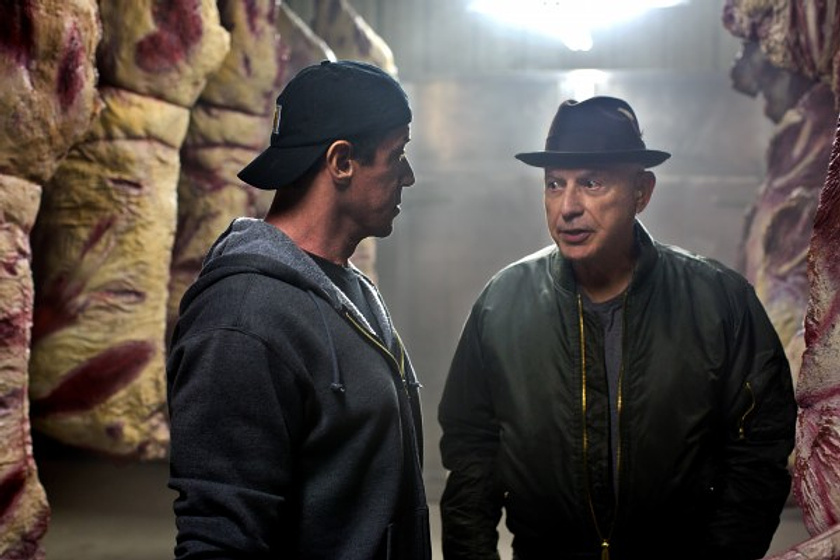 Sylvester Stallone y Alan Arkin en La Gran Revancha