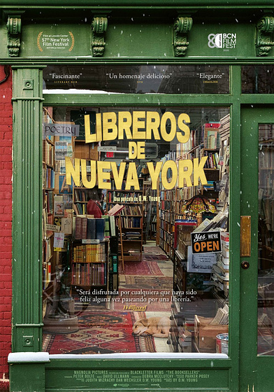 Imagen de Libreros de Nueva York (Cartel español)