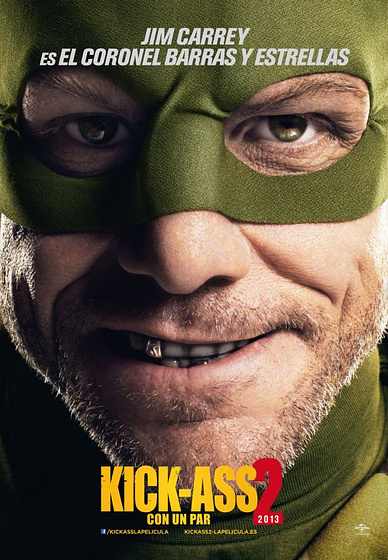 Imagen de Kick-Ass 2, con un par (Cartel personajes español)