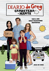 poster of movie Diario de Greg. Carretera y manta