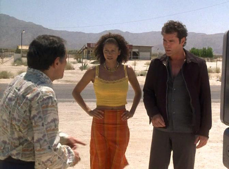Ray Liotta y Gloria Reuben en Peregrino