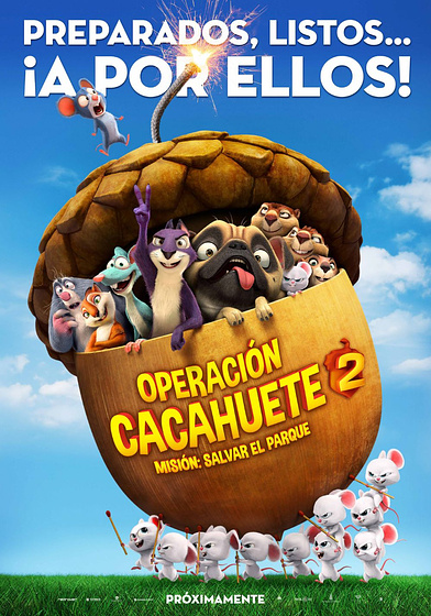 Imagen de Operación Cacahuete 2. Misión: Salvar el parque (Cartel español)