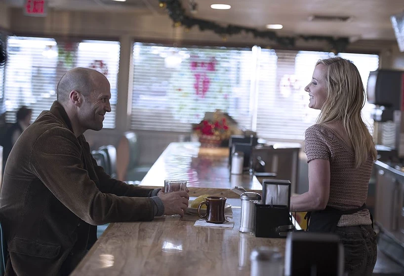 Anne Heche y Jason Statham en jugada-salvaje