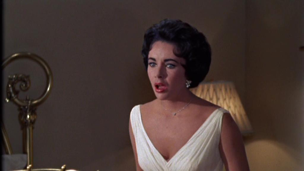 Elizabeth Taylor en La Gata Sobre el Tejado de Zinc