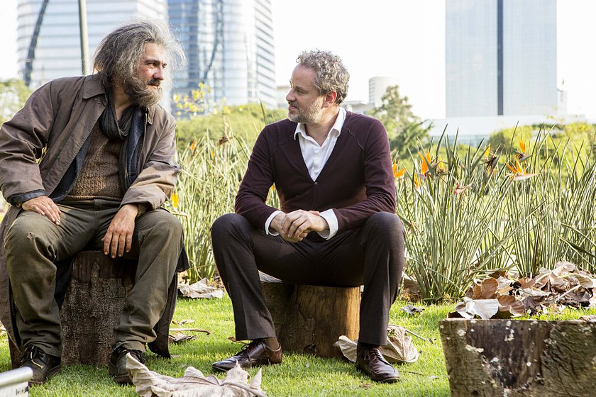 César Troncoso y Dan Stulbach en El Vendedor de Sueños