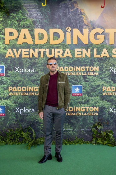 Antonio Banderas en paddington-aventura-en-la-selva (Premiere en Madrid. Febrero 2025)