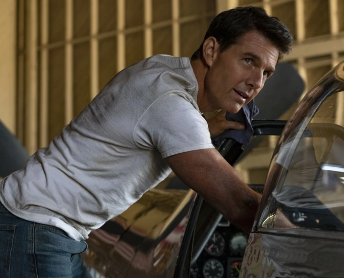 Tom Cruise en top-gun-maverick