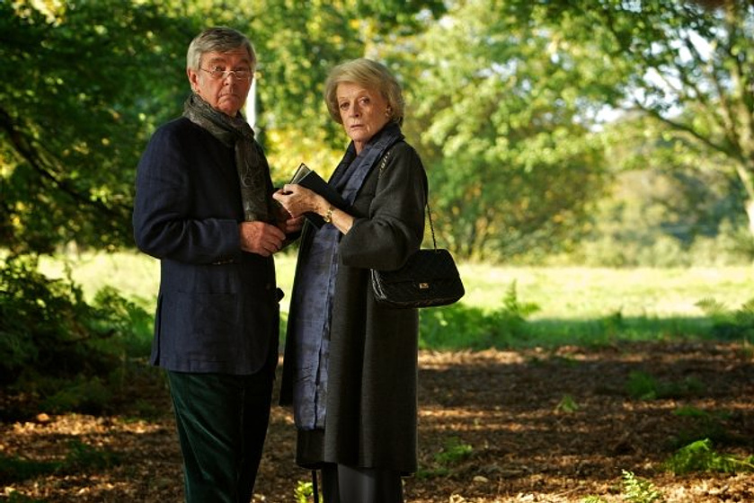 Maggie Smith y Tom Courtenay en El Cuarteto