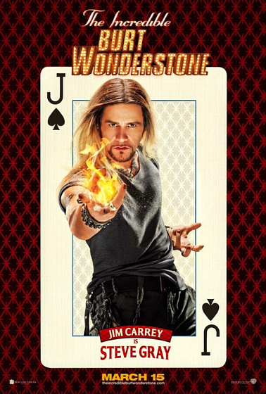 Jim Carrey en El Increíble Burt Wonderstone (Teaser cartas #4)