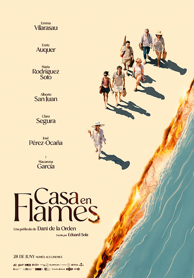 Imagen de Casa en Llamas (Cartel español)